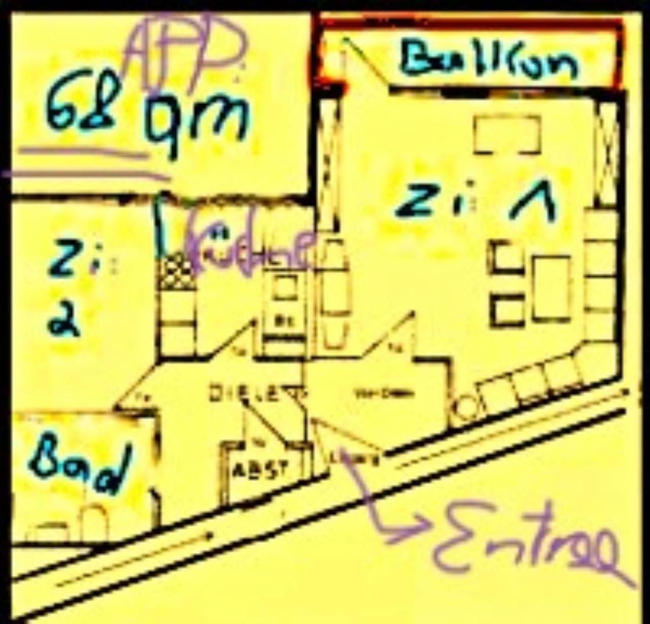 68 Qm # Fuer Alles & Fuer Jeden # City # Etage 4 # Aufzug # Hochhaus Monchengladbach Luaran gambar